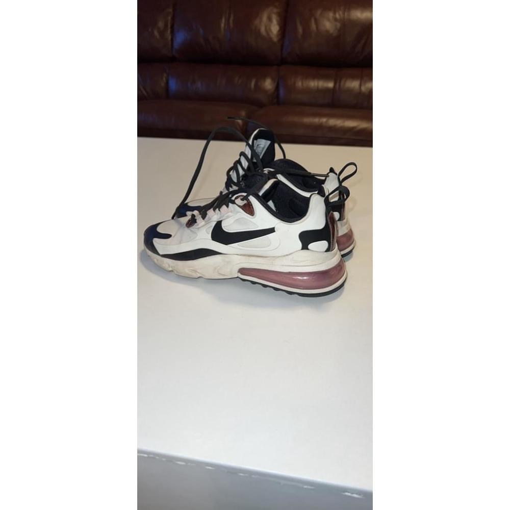Nike Air Max 270 React 'Tortoise Shell' White Sneaker, Size 6